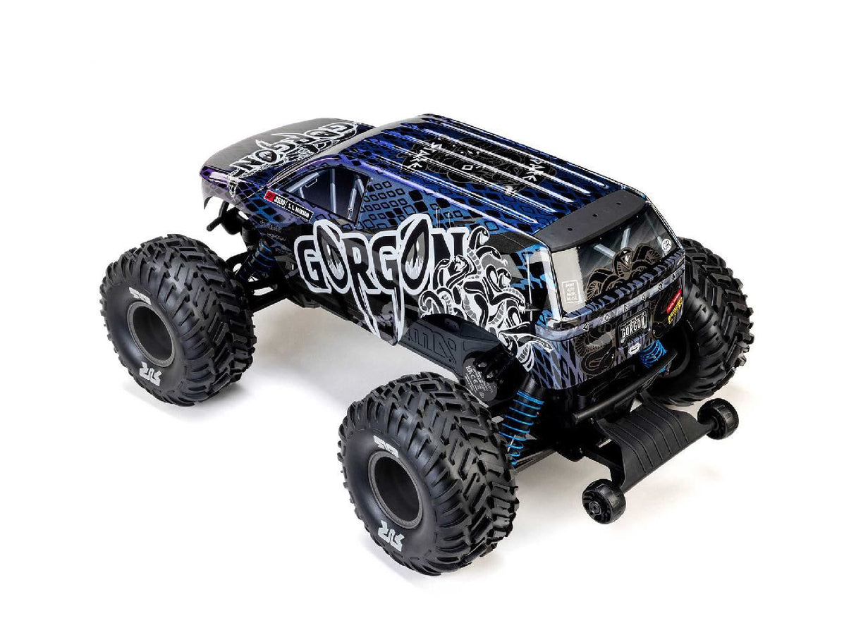Arrma 1/10 Gorgon 223S 2Wd Rtr Monster Truck, Blue/Black