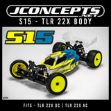 S15 - Tlr 22X Body W/ Carpet / Turf / Dirt Wing Lw