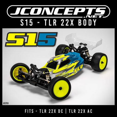 S15 - Tlr 22X Body W/ Carpet / Turf / Dirt Wing Lw
