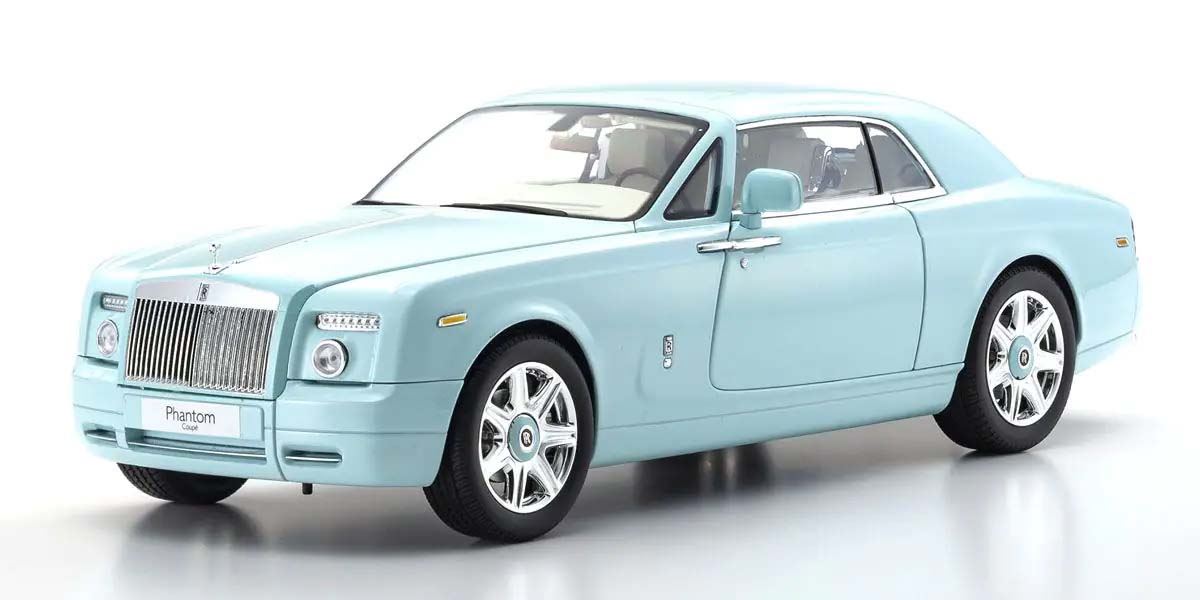 Kyosho 1:18 Rolls-Royce Phantom Coup? 2008 Turquoise