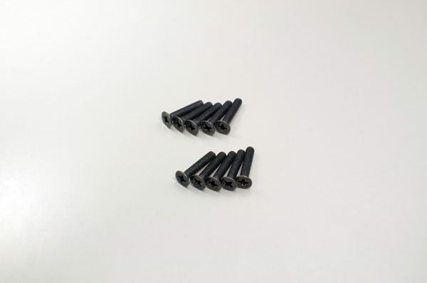 Flat Head Metallic Screws M3X16Mm (10) Kyosho