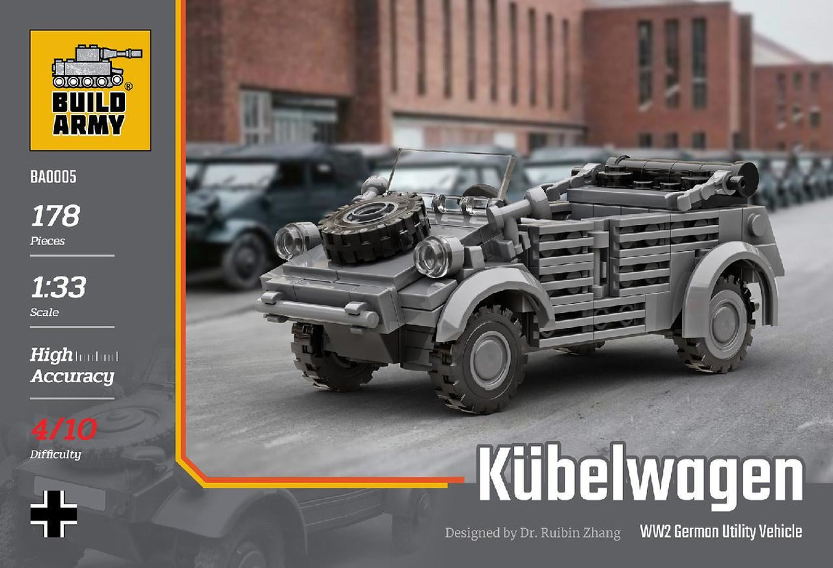 Build Army Kubelwagen Car