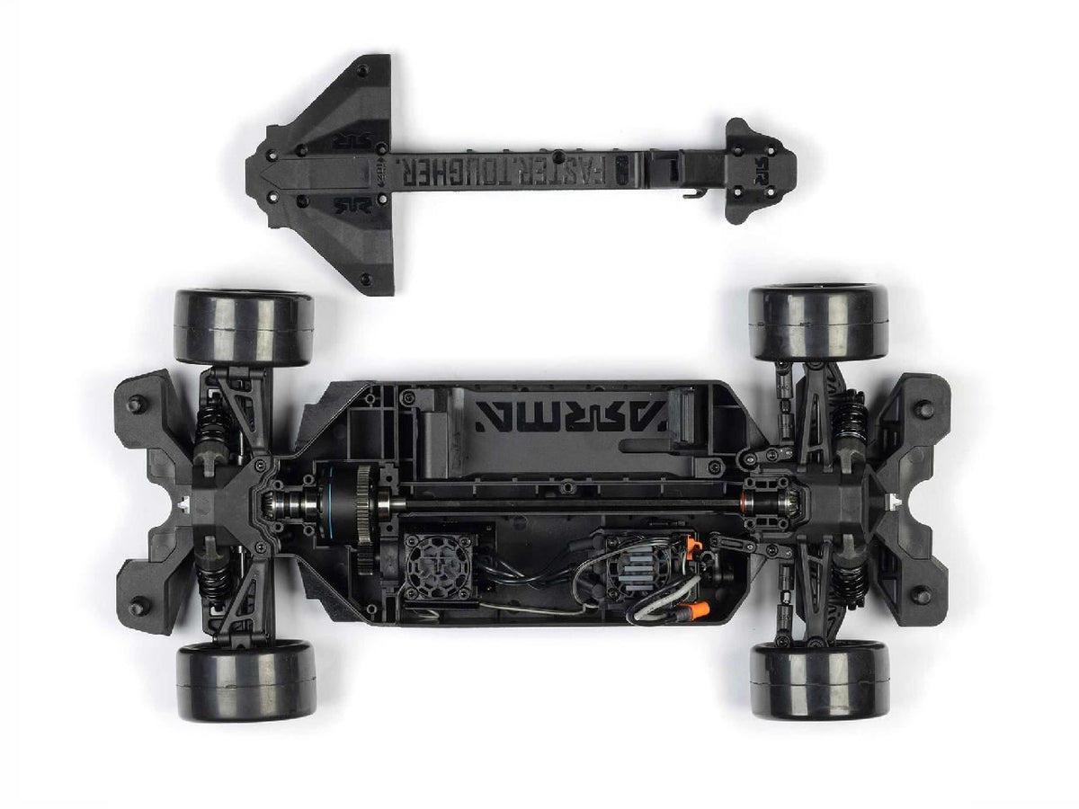 Arrma 1/12 Infraction Grom 3S Blx 4X4 Rtr, Blue/Red