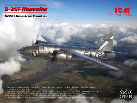 Icm B-26F Marauder, Wwii American Bomber
