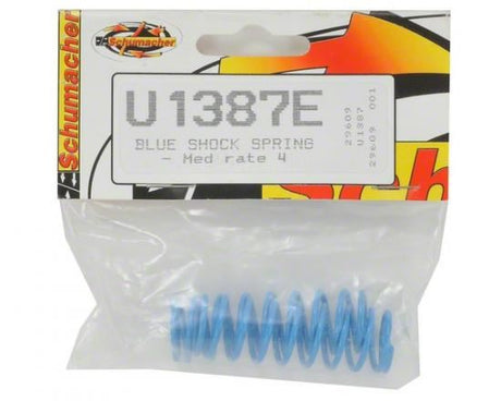 Schumacher Blue Shock Springs - Med; rate 4 (pr)