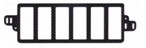 Schumacher C/F Battery Ladder - Mi2