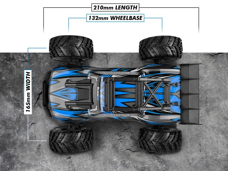BlackZon Spryte ST 1/20 4WD Electric Stadium Truck - Blue