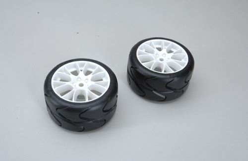 FG Modellsport Rear Tyres S1-A/XSOFT glued (Pk2)
