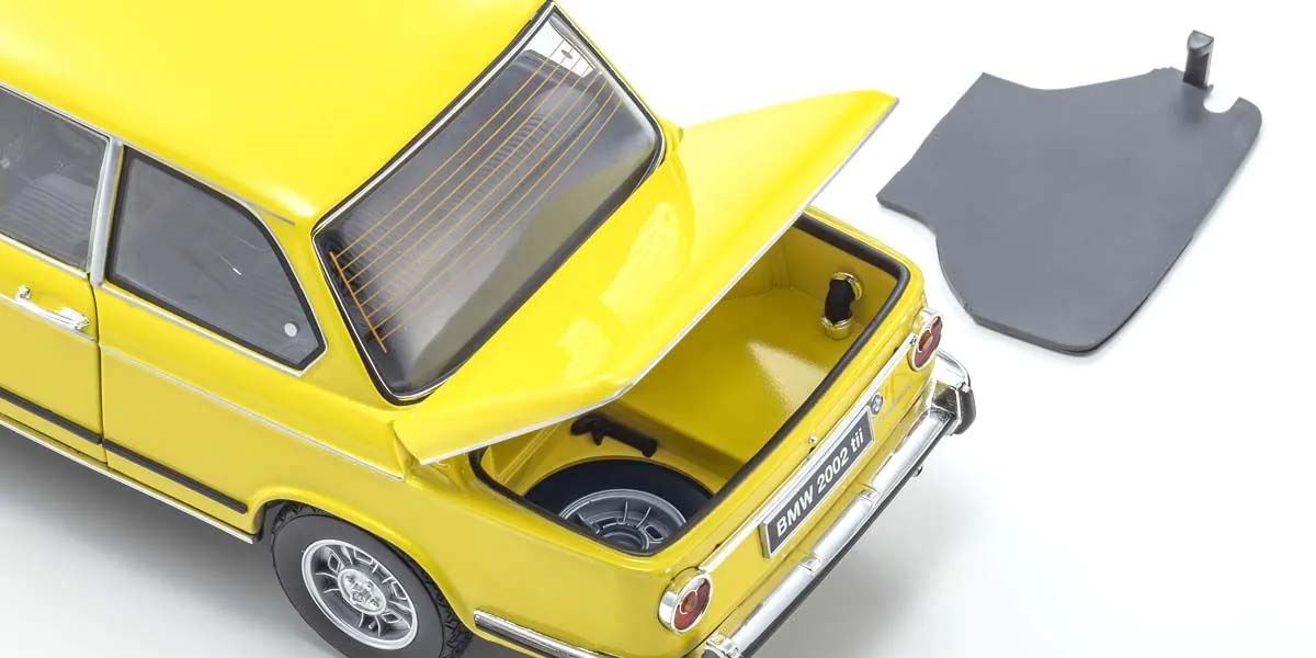 Kyosho 1:18 Bmw 2002 Tii 1972 Yellow