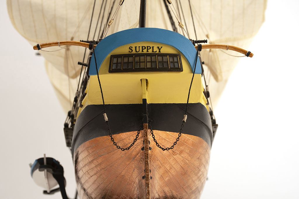 Artesania 1/50 Hms Supply First Fleet + Figurines