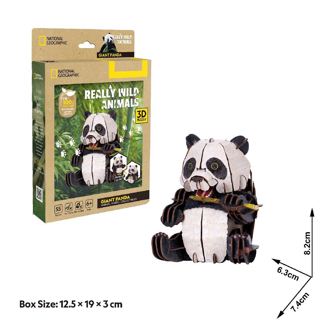 Cubicfun Giant Panda (55 Pieces)