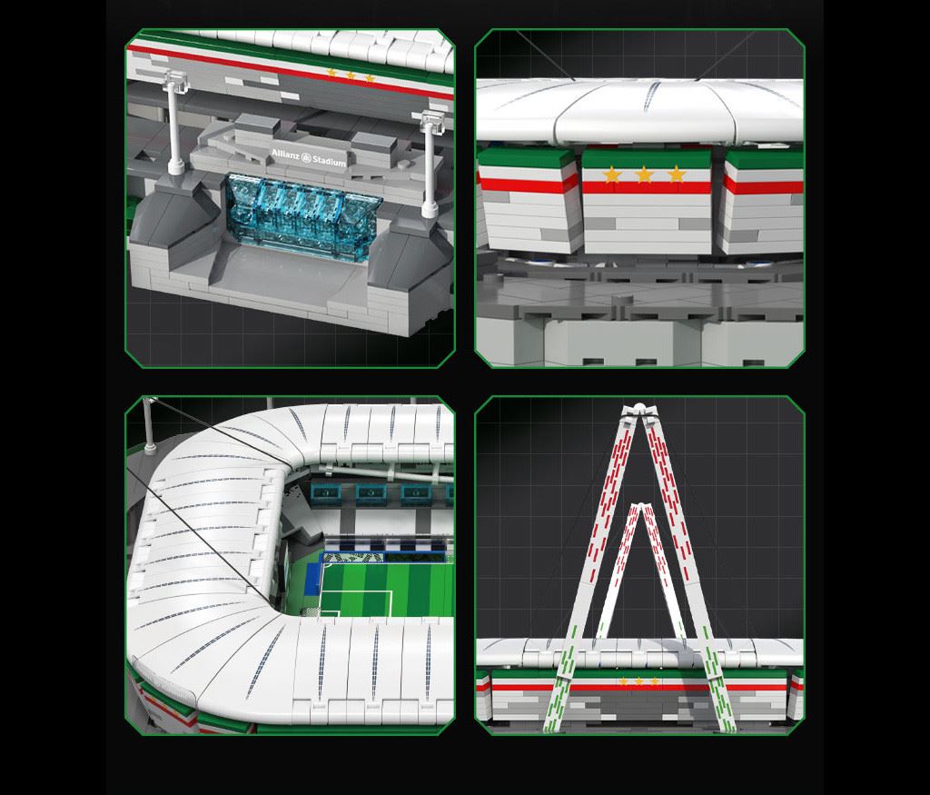 Cada Juventus Allianz Stadium - 3638 Pcs