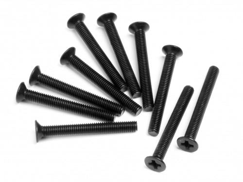 HPI Flat Head Screw M3X26mm (10Pcs)