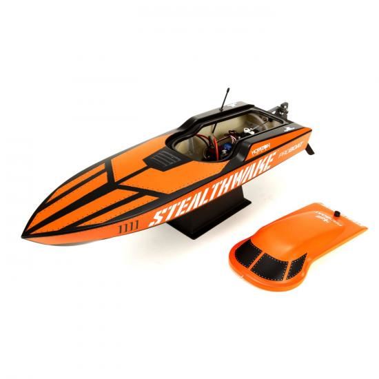 Pro Boat Stealthwake 23-inch Deep-V Brushed: RTR INT - PRB08015I