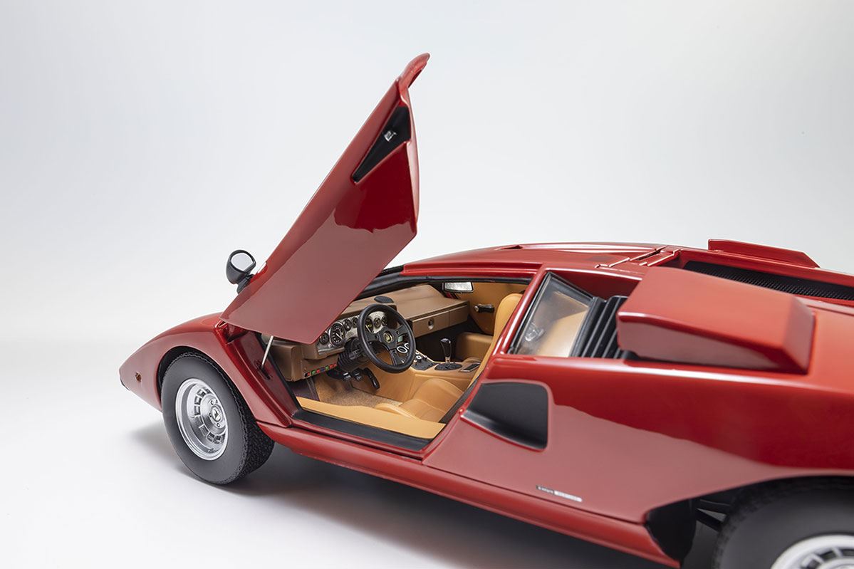 Kyosho 1:18 Lamborghini Countach Lp400 1974 Red