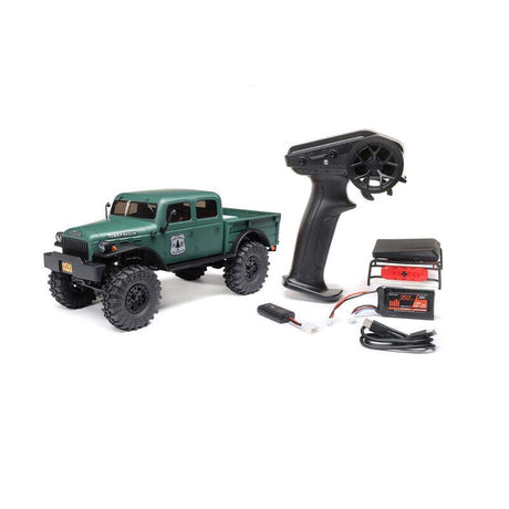 Axial 1/24 SCX24 Dodge Power Wagon 4WD Rock Crawler Brushed RTR, G
