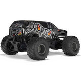 Arrma 1/10 Gorgon Mega 550 2Wd Mt With Battery & Charger Gun Metal