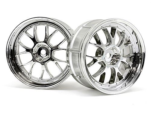 HPI Lp29 Lm-R Wheel Chrome (2Pcs)