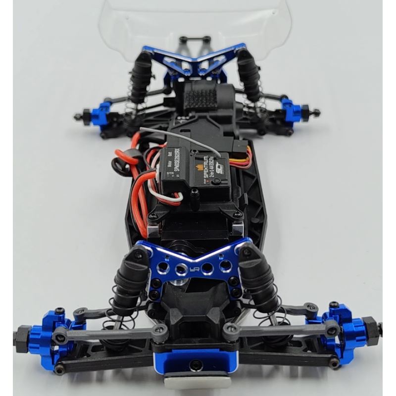 Yeah Racing Aluminum Shock Tower Set (F & R) For Losi 1/24 Micro-B 2Wd Buggy / 1/28 Micro-T Truck