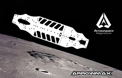 Arrowmax Yokomo BD9 Chassis Arrowspace Alloy Flex