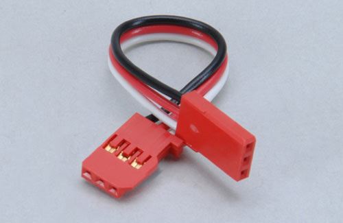 Ripmax Gyro Double End Ext Lead-80mm/Red