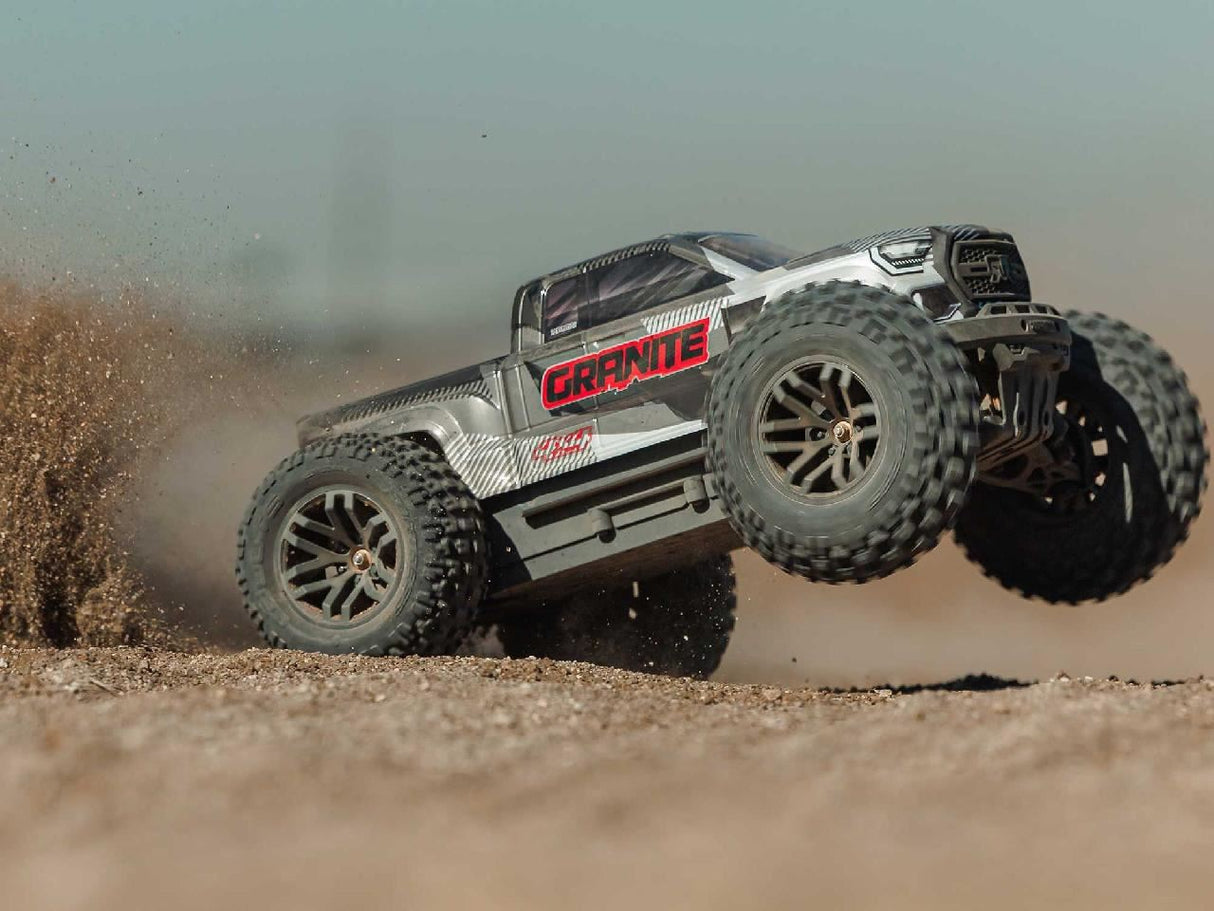 Arrma 1/10 Granite 223S Dsc 4X4 Rtr Brushless Monster Truck, Gun M