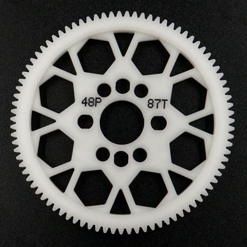 Yeah Racing Competition Delrin Spur Gear 48P 87T For 1/10 On Road Touring Drift