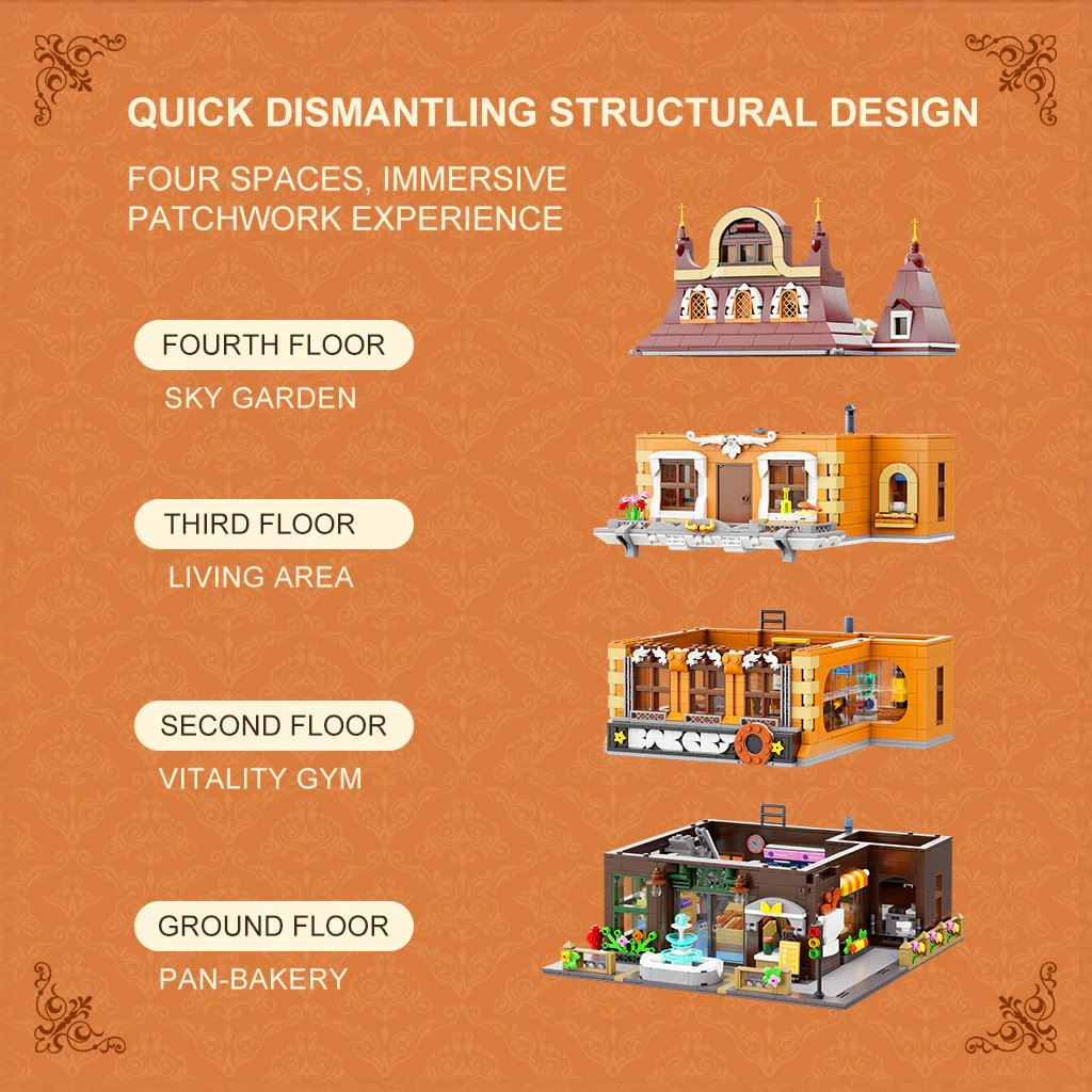 Pantasy Bakery (4-Storey Building) - 2663 Pcs
