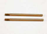 TRAXXAS Shock shafts,hardened steel,titanium nitride coated(xx-long)