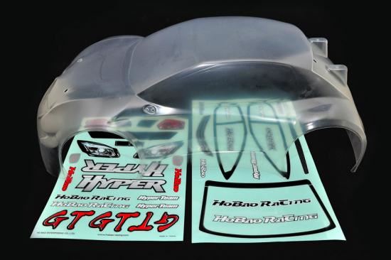 HOBAO HYPER GTB CLEAR BODYSHELL SHORT