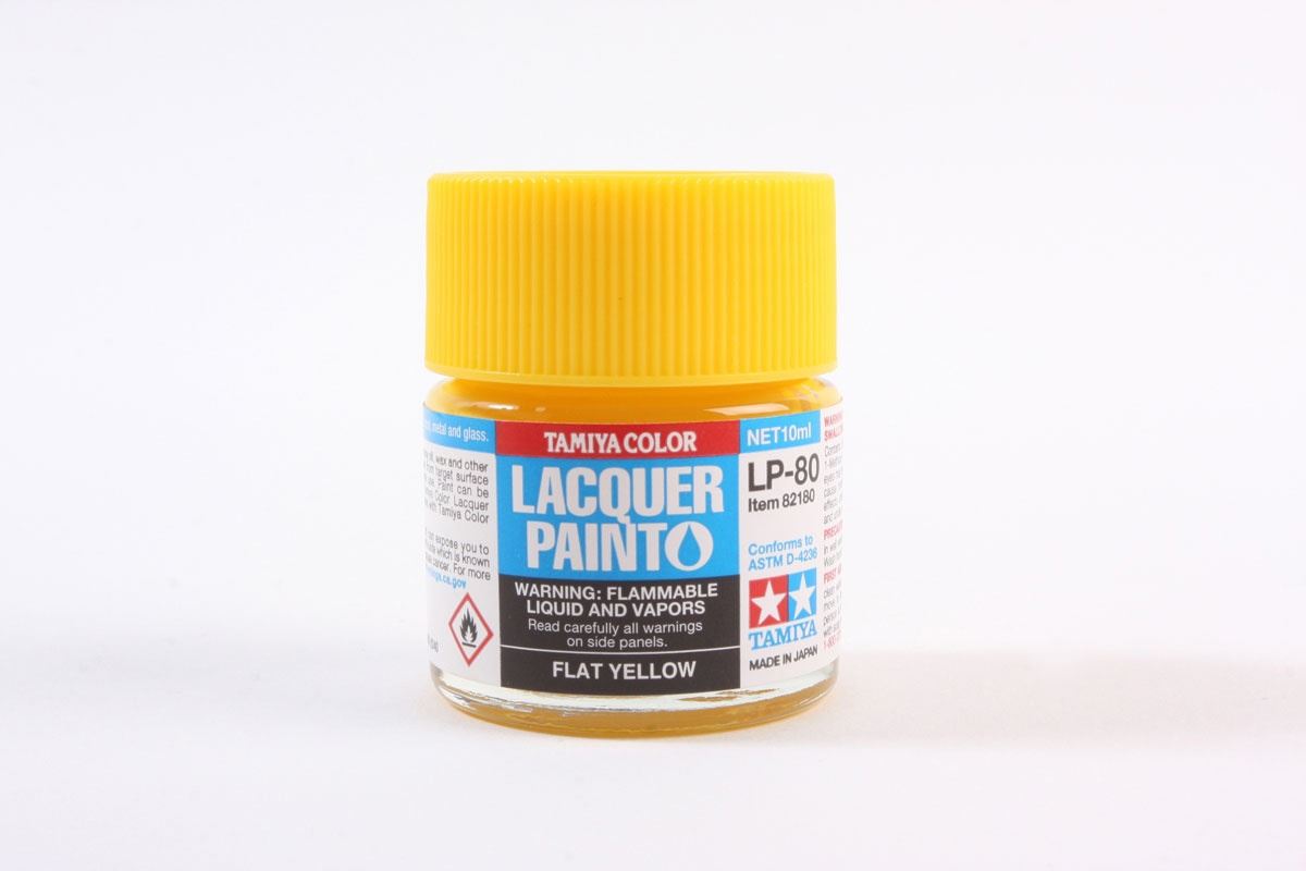 Tamiya Lp-80 Flat Yellow
