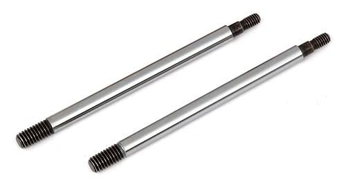 ASSOCIATED RC8B3 FACTORY TEAM CHROME SHOCK SHAFTS 30.5mm