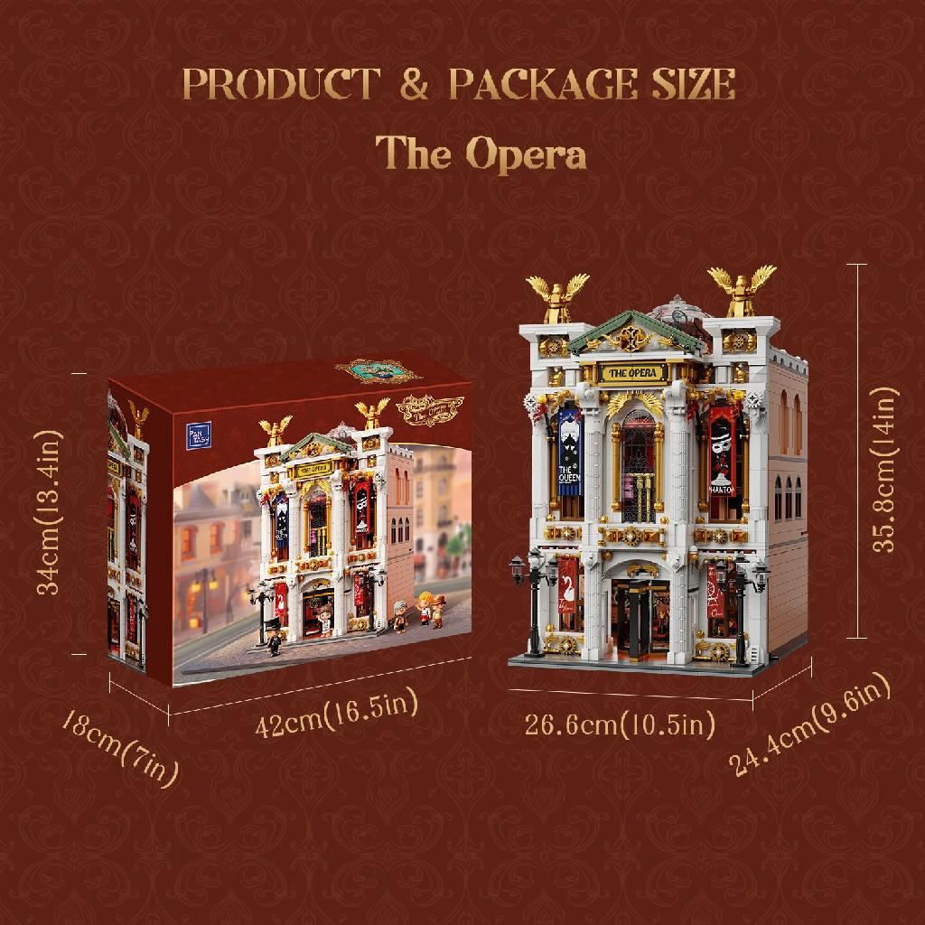 Pantasy The Opera Building - 3518 Pcs