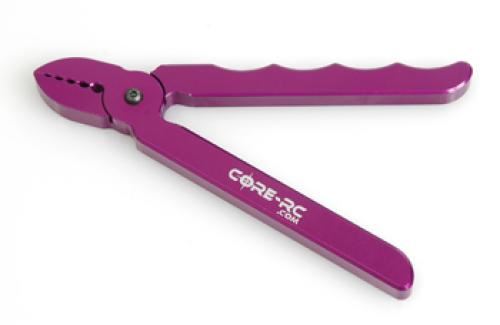 Core RC Aluminium Shock Shaft Pliers - Purple