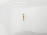 RACTIVE 2 Hole Stanchion, Brass 6mm (Pk10)