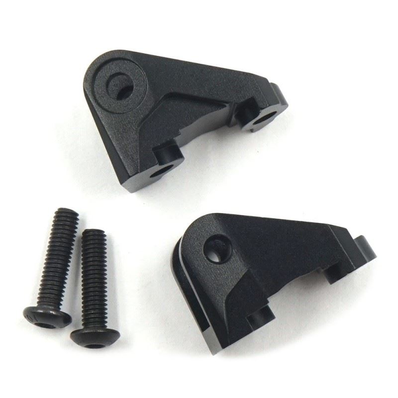 Yeah Racing Aluminum 7075 Suspension Link Mount Lower for Tamiya CC02 Black