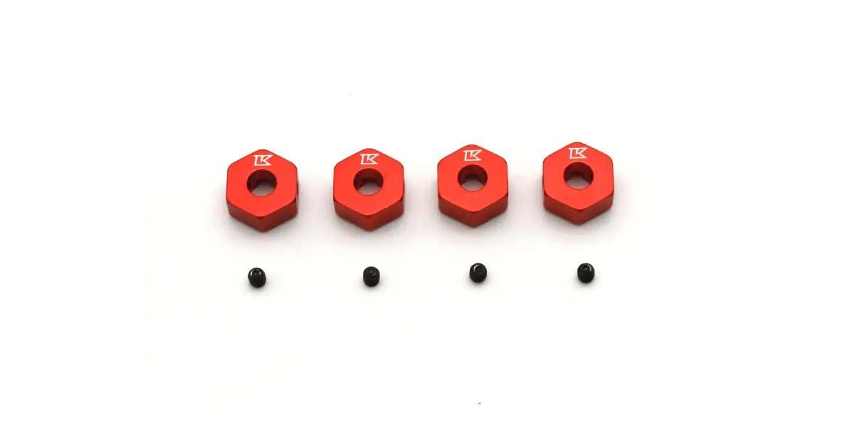 Wheel Hub Set Hd Kyosho Kb10 Series (4) Alu