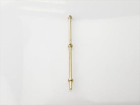 RACTIVE 2 Hole Stanchion, Brass 40mm (Pk10)