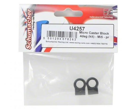 Schumacher Micro Caster Block 4deg (kit) - Mi5 - pr