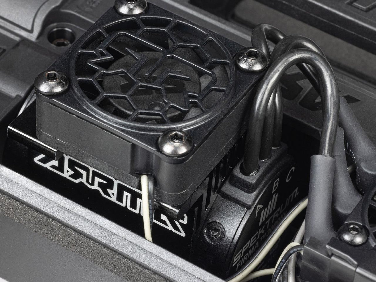 Arrma 1/16 Mini Kraton 3S Dsc 4X4 Rtr With Batt/Charg, Red/Blue