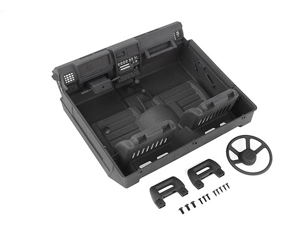 RC4WD DETAILED INTERIOR CAB FOR ENDURO BUSHIDO (BLACK)