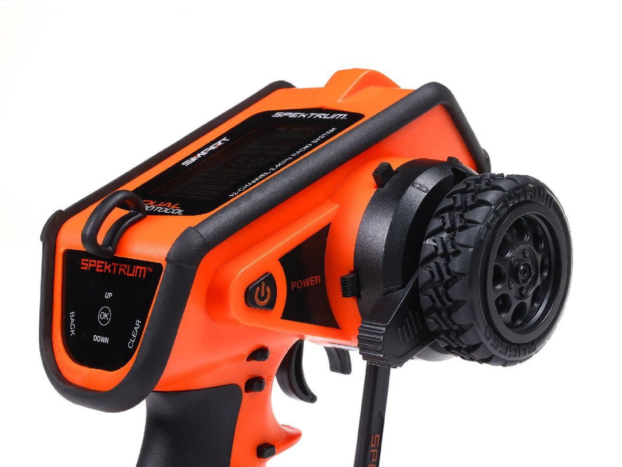 Spektrum Dx Rugged+ 12-Channel Dsmr+ Transmitter, Orange