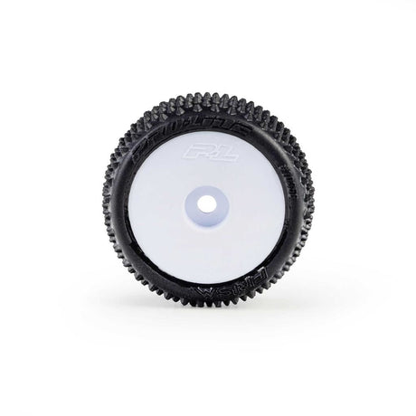 Pro-Line 1/28 Prism Front/Rear Carpet Tires Mounted 7Mm, White (4): L