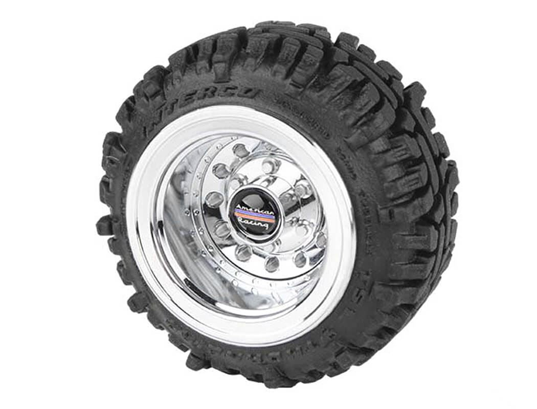 Rc4Wd American Racing 1.3  Outlaw Ii Deep Dish B/Loxk Wheels