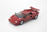 Kyosho 1:12 Lamborghini Countach Lp500 S Red/Tan Interior