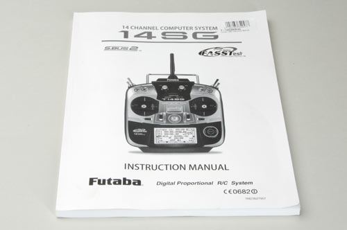 Futaba 14SG Instruction Manual