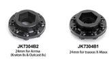 Jetko Ex Tyre Xmt Wasteland Belted Black Wheel 24Mm Xmaxx & Kraton(2)