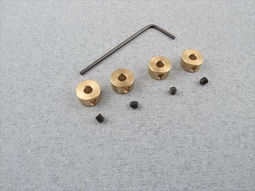 RACTIVE Collets w/allen key 10G (pk4)