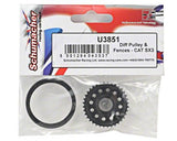 Schumacher Diff Pulley & Fences - CAT SX3