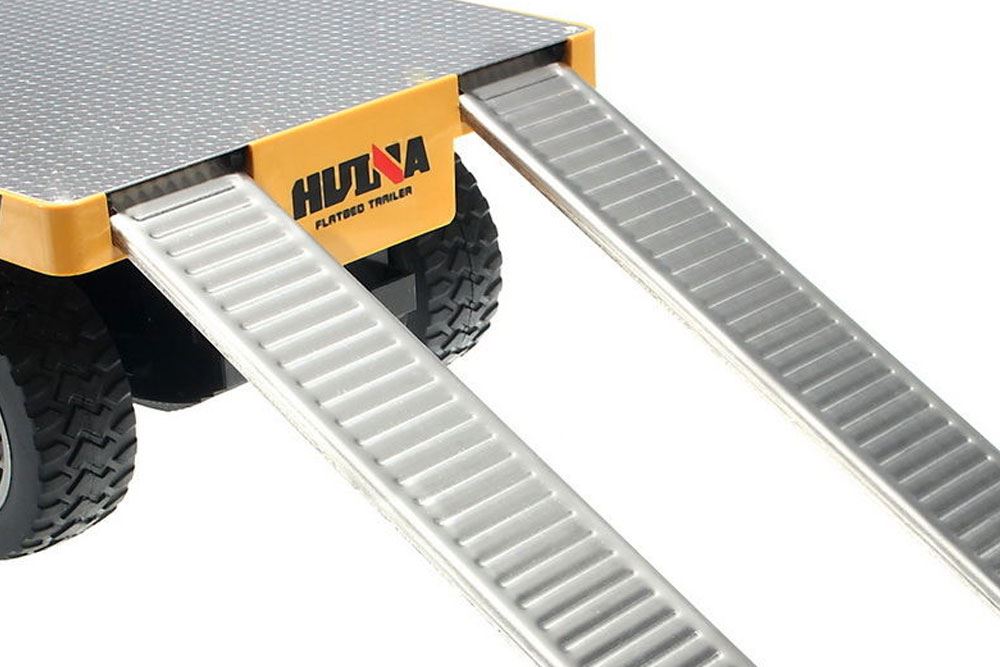 Huina Rc Alloy Flatbed Trailer